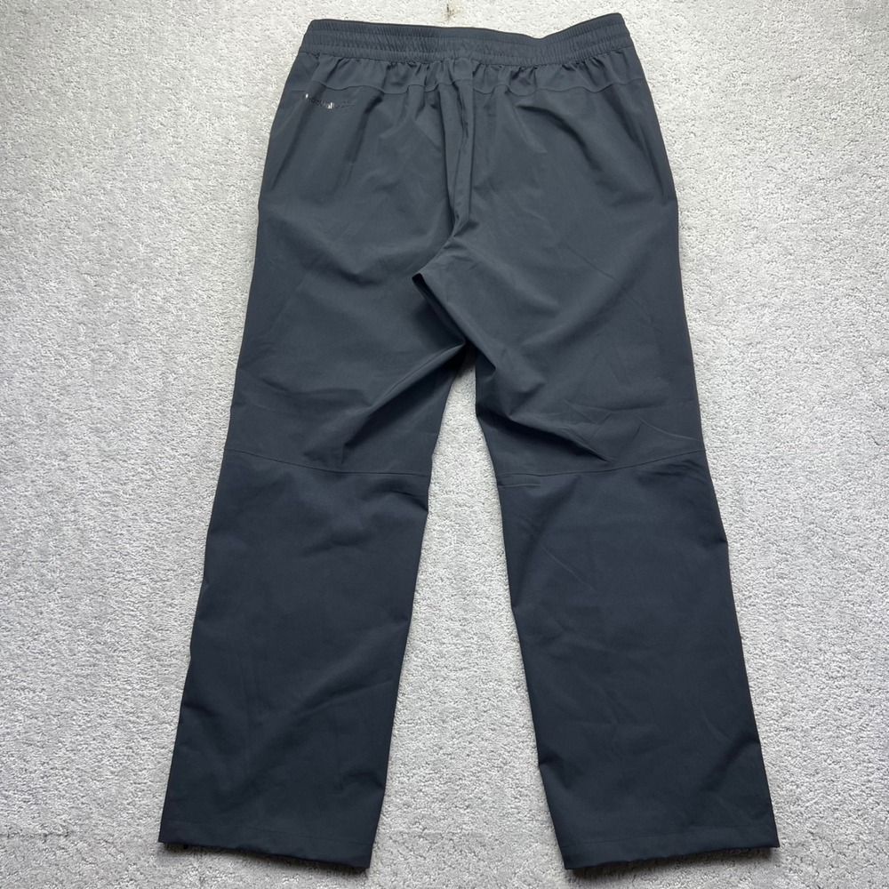 REI Co-op HydroWall 2.5L Pants Mens Large Black Waterproof Hiking Rain Shell - Picture 10 of 16